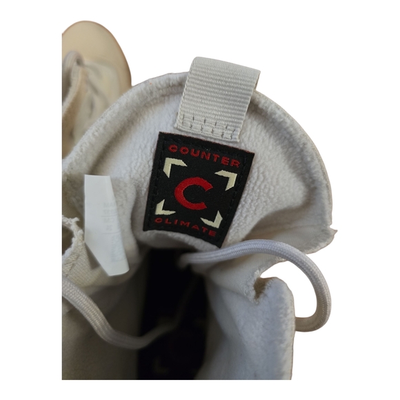 Converse High-Top White Ankle Booties - Picture 6 of 7